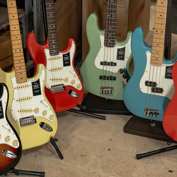 The Fender Player Series gets an upgrade. Meet Player II!