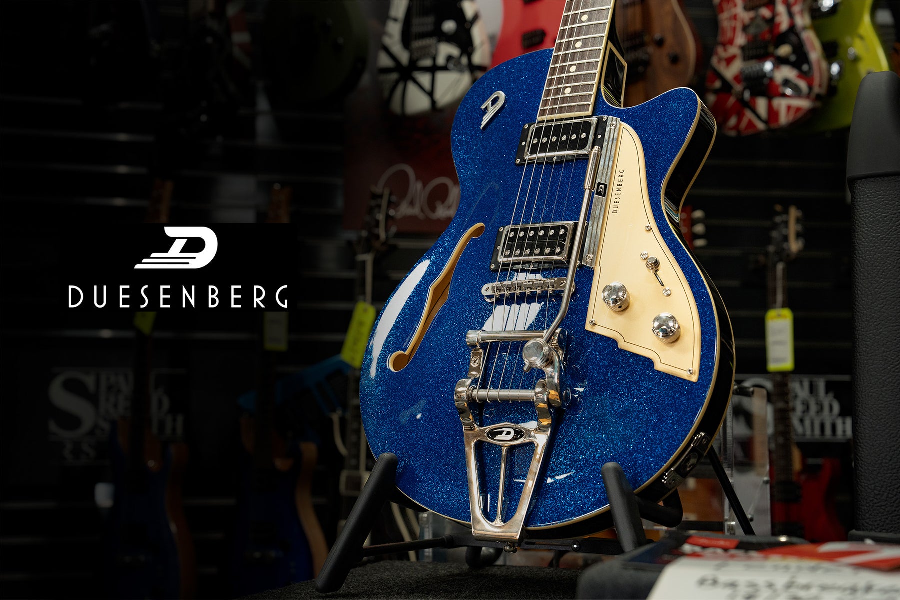 Now at Chuck Levin's - Duesenberg Guitars!