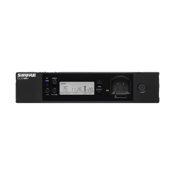 Shure GLXD4R+ Dual Band Wireless Rack Receiver