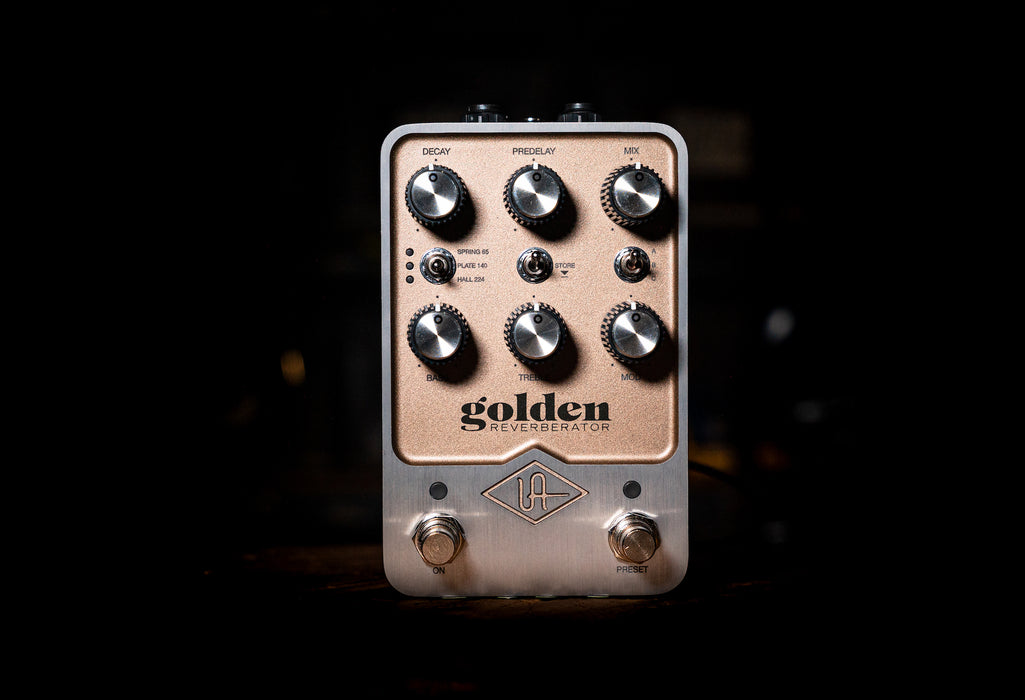 Universal Audio Golden Reverberator Stereo Effects Pedal