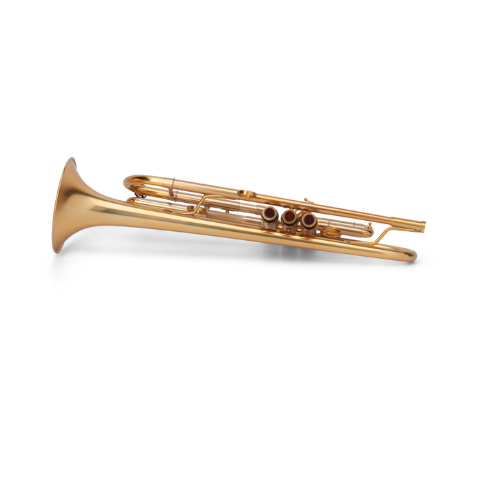 Adams A1 Bb Trumpet - Satin Gold Lacquered