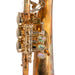 Schagerl "Killer Queen" Rotary Valve Flugelhorn - Raw Brass