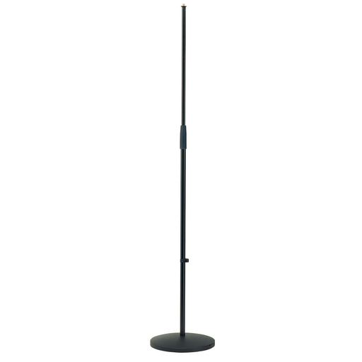 K&M 26010.500.55 Black Microphone Stand - Round Base