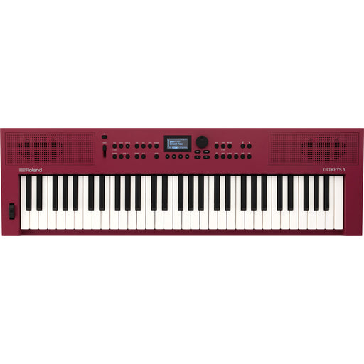 Roland GO:KEYS 3 61-Key Touch-Sensitive Portable Keyboard - Red - New