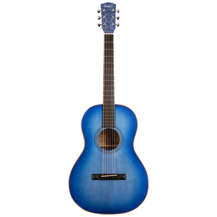 Bedell Seed to Song Parlor Acoustic Guitar - Quilt Maple and Adirondack Spruce - Sapphire - CHUCKSCLUSIVE - #922005 - Display Model