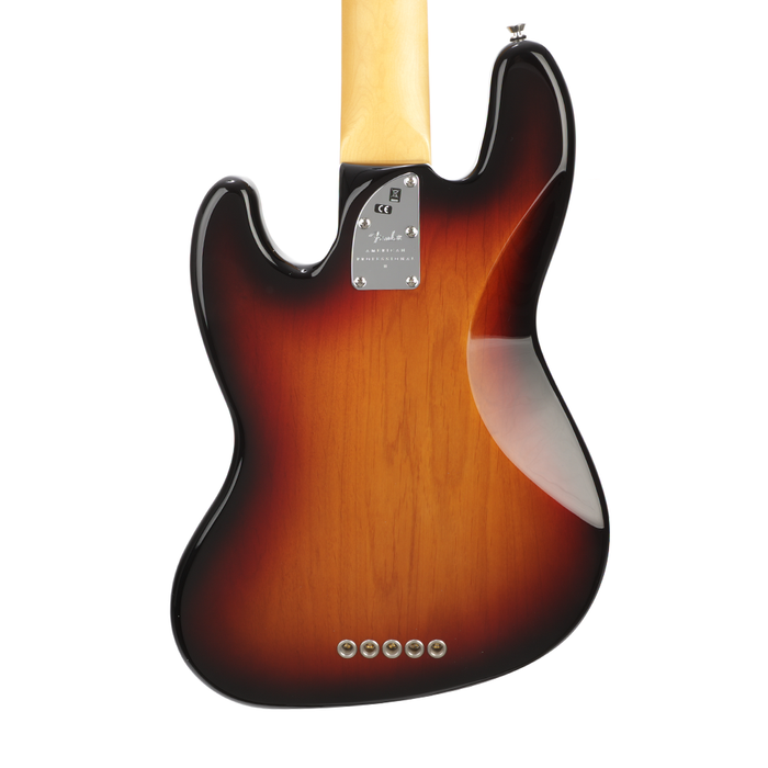 Fender American Pro II Jazz Bass V, Rosewood Fingerboard - 3-Color Sunburst - New