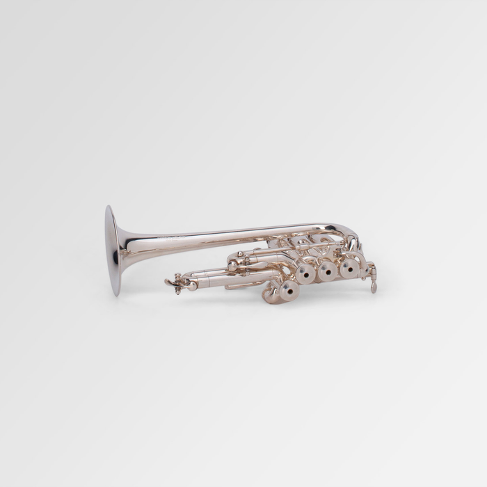 Adams P1 Bb/A Piccolo Trumpet - Silver Plated