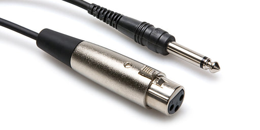 HOSA PXF-110 XLR3F To 1/4" TS 10 Foot Cable