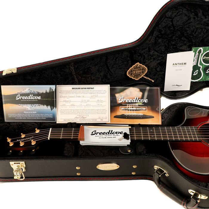 Breedlove Oregon Concert CE LTD Acoustic Electric Guitar - Ember - #27949 - Display Model