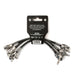 MXR 3PDCP06 6 Inch Patch Cables - 3-Pack / Black