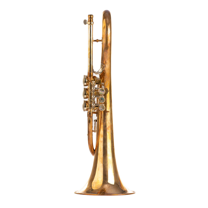 Schagerl "Killer Queen" Rotary Valve Flugelhorn - Raw Brass