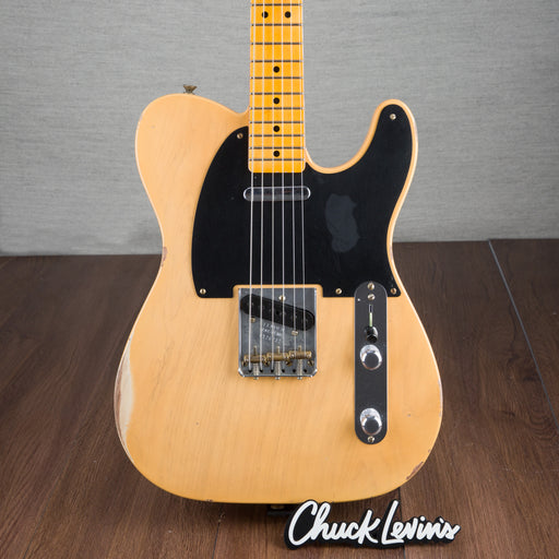 Fender Custom Shop Limited Edition '51 Nocaster Relic Electric Guitar - Aged Nocaster Blonde - #R126731