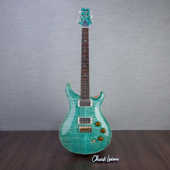 PRS Wood Library DGT Electric Guitar - Private Stock Bahamian Blue Finish - CHUCKSCLUSIVE - #240385598