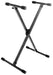 On-Stage Stands KS8290 Lok-Tight Professional Single-X ERGO-LOK Keyboard Stand