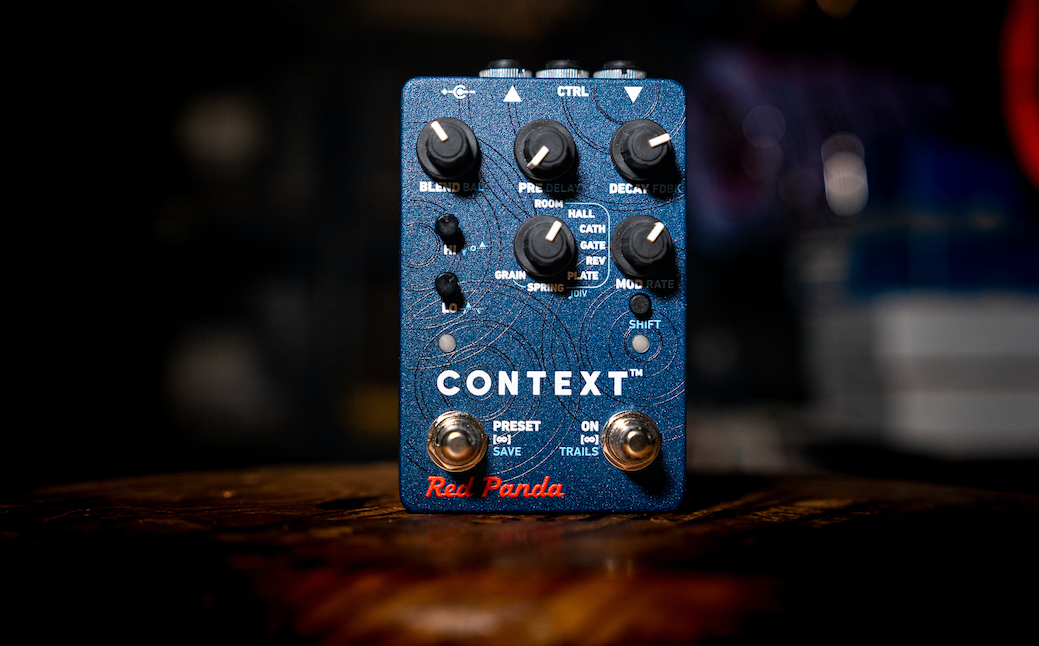 Red Panda Context 2 Reverb Guitar Effects Pedal