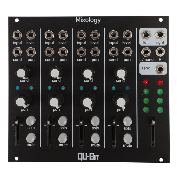 Qu-Bit Mixology Stereo 4-Channel Mixer Module - New