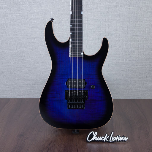 ESP USA M-1 DX FR Electric Guitar - Dark Blue Sunburst - #US24257