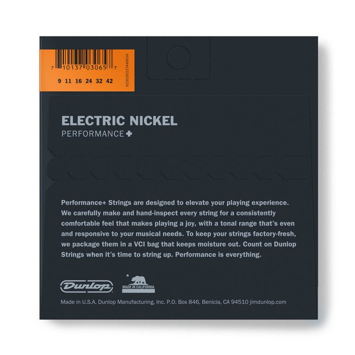 Dunlop DEN0942 Nickel Plated Steel Light Electric Strings - .009-.042