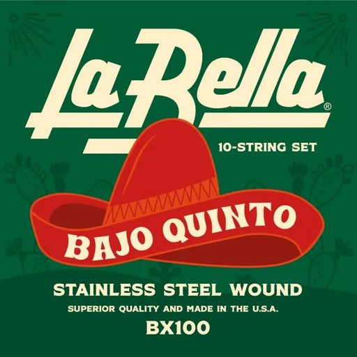 La Bella BX100 Bajo Quinto Bass Guitar Strings