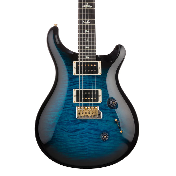 PRS Custom 24 10-Top Electric Guitar - Sapphire Smokewrap Burst Custom Color