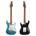 Suhr Standard Plus Electric Guitar, Roasted Maple Fingerboard - Bahama Blue - New