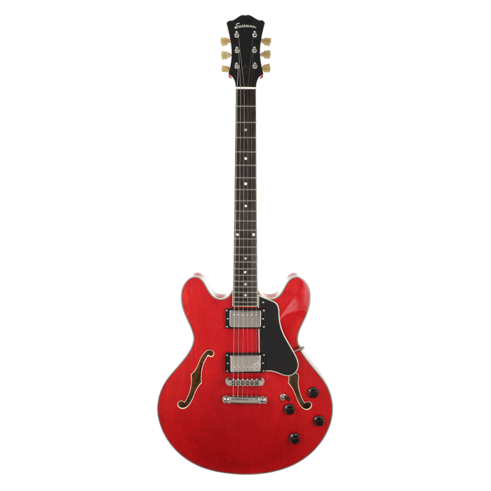 Eastman T386 Thinline Semi-Hollow Guitar - Red - Display Model - Display Model