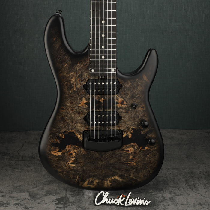 Music Man Jason Richardson Signature Cutlass 7-String Electric Guitar - Natural, Buckeye Burl Top