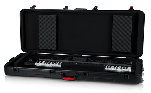 Gator Cases TSA ATA Molded 76-Note Keyboard Case W/ Wheels - New