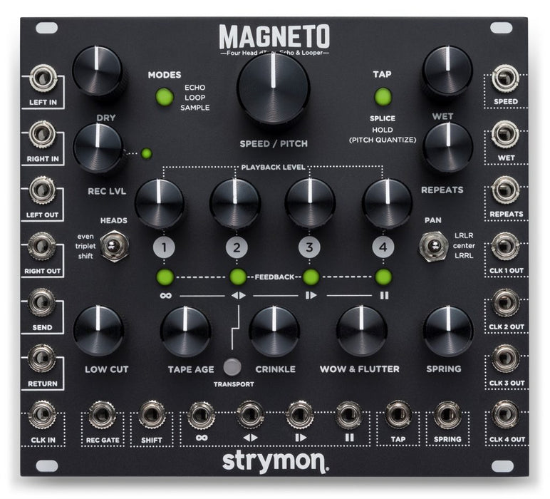 Strymon Magneto Four Head dTape Echo & Looper Eurorack Module - New