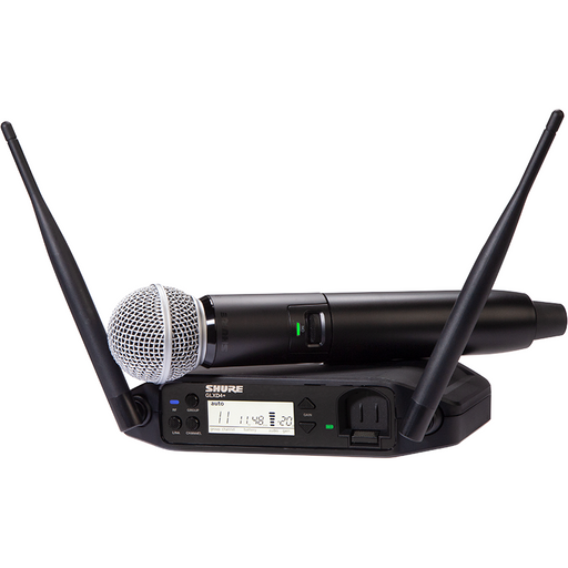 Shure GLXD24+ Digital Wireless Handheld System with SM58 Microphone