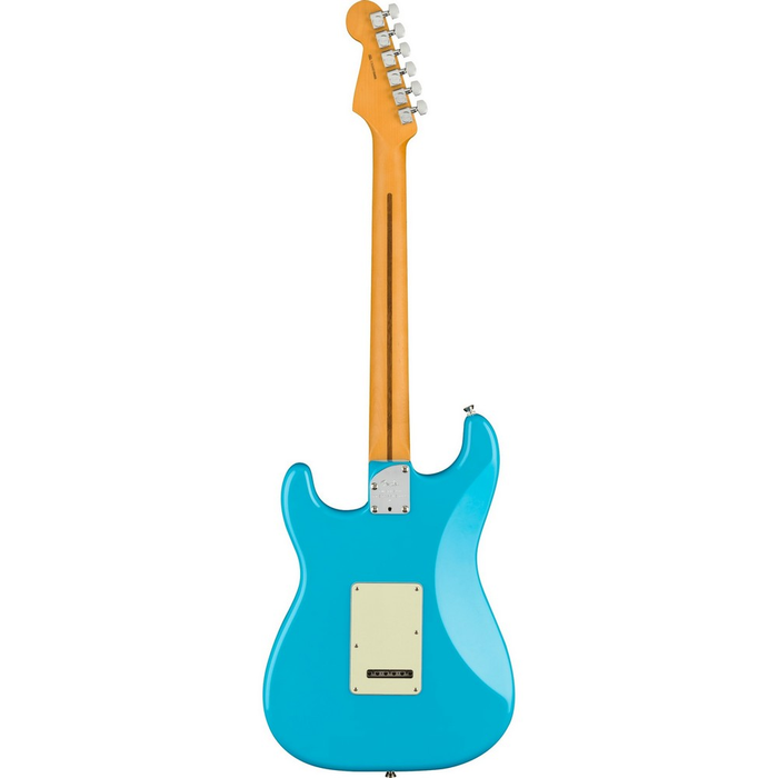 Fender American Pro II Stratocaster Electric Guitar - Miami Blue with Maple Neck - New