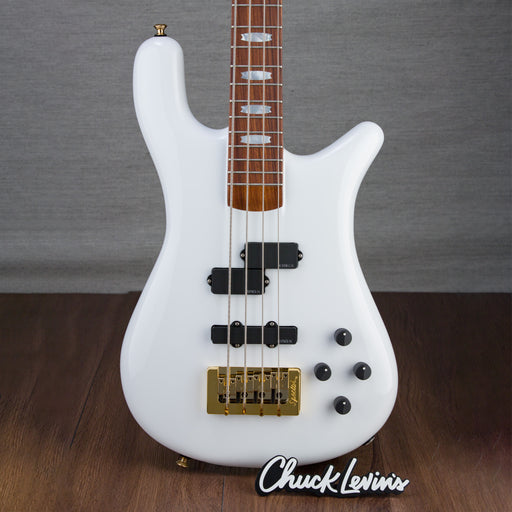 Spector USA Custom NS2 Bass Guitar - White High Gloss - #1500