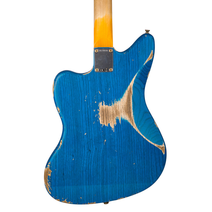 Fender Custom Shop 1962 Jazzmaster Heavy Relic - Sapphire Blue Transparent - CHUCKSCLUSIVE - #R124970