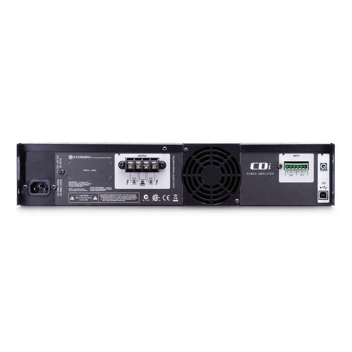 Crown Audio CDi2000 2kW DSP Install Amplifier