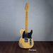 Fender Custom Shop '54 Telecaster Super Heavy Relic Electric Guitar - Aged Nocaster Blonde - #R137567