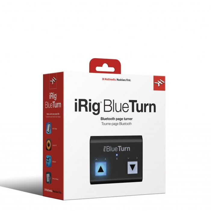 IK Multimedia iRig BlueTurn Bluetooth Footswitch Page Turner