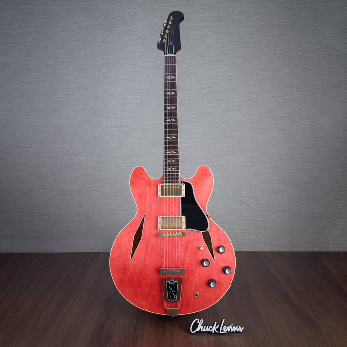 Gibson Custom Shop Murphy Lab 1964 Trini Lopez, Gold Hardware - Watermelon King/Ultra Light Aged - CHUCKSCLUSIVE - #130936