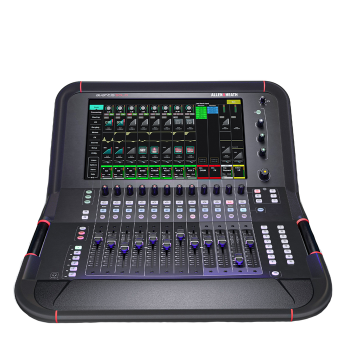 Allen & Heath Avantis Solo 64-Channel 12-Fader Digital Mixing Console with 15.6-Inch HD Capacitive Touchscreen - Mint, Open Box