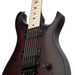 PRS Dustie Waring Signature CE24 Electric Guitar - Satin Fire Red w/Black Wrap Custom Color - New