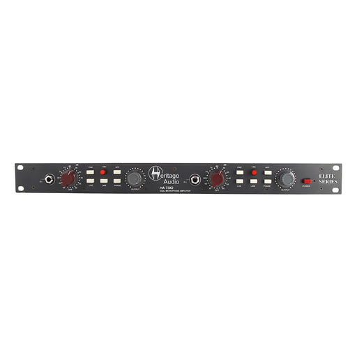 Heritage Audio HA73X2 Elite Dual-Channel Full Rack Mic Pre