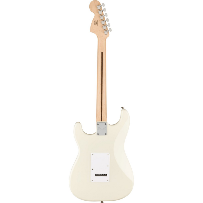 Squier Affinity Series Stratocaster Electric Guitar - Olympic White, Maple Fingerboard