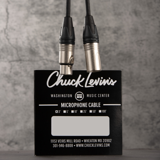 Chuck Levin's 3-Foot XLR Microphone Cable