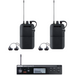 Shure PSM300 P3TR112TW Twinpack Wireless In-Ear Monitor System - H20 Band