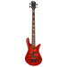 Spector USA Custom NS2 Bolt-On Bass Guitar - Inferno Red Gloss - #555