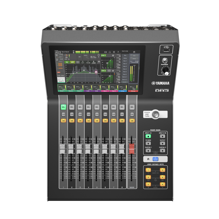 Yamaha DM3-D Ultra-Compact 22-Channel Digital Mixer with Dante