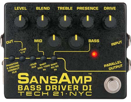 Tech 21 SansAmp Bass Driver DI (Version 2)