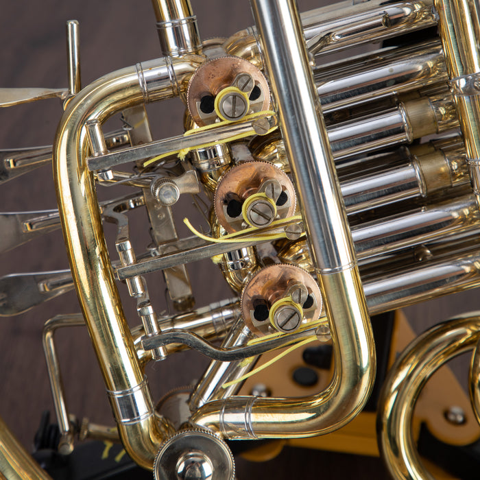 Stephens Series II Schmidt Style Bb/F Double Horn - Raw Brass