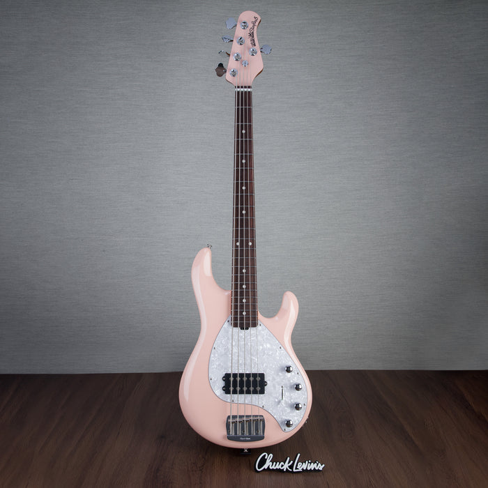 Ernie Ball Music Man StingRay Special 5H 5-String Electric Bass - Pueblo Pink - New