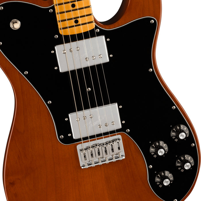 Fender American Vintage II 1975 Telecaster Deluxe Electric Guitar - Maple Fingerboard, Mocha - New