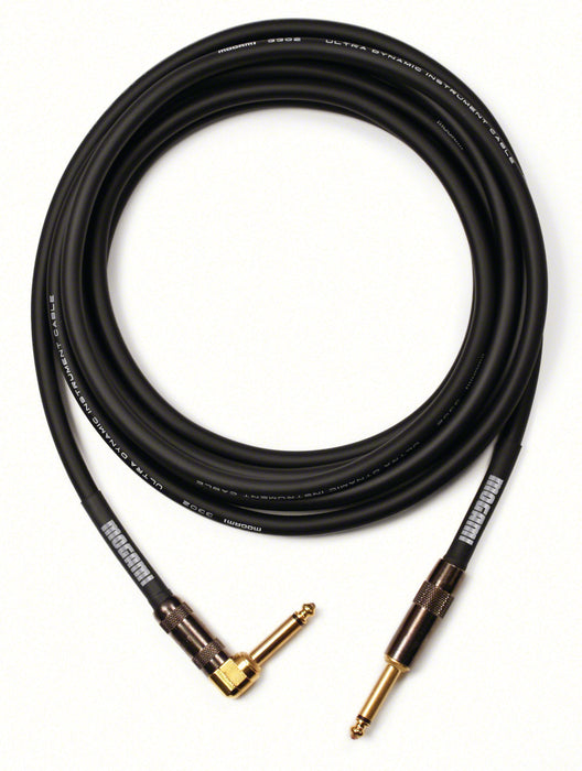 Mogami Platinum Guitar - 03R 3' Platinum Guitar / Instrument Cable With Right Angle Connection